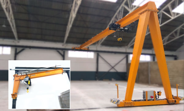 Detail Gambar Gantry Jib Crane Nomer 5