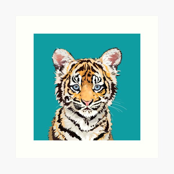 Detail Ausmalbild Tigerbaby Nomer 25