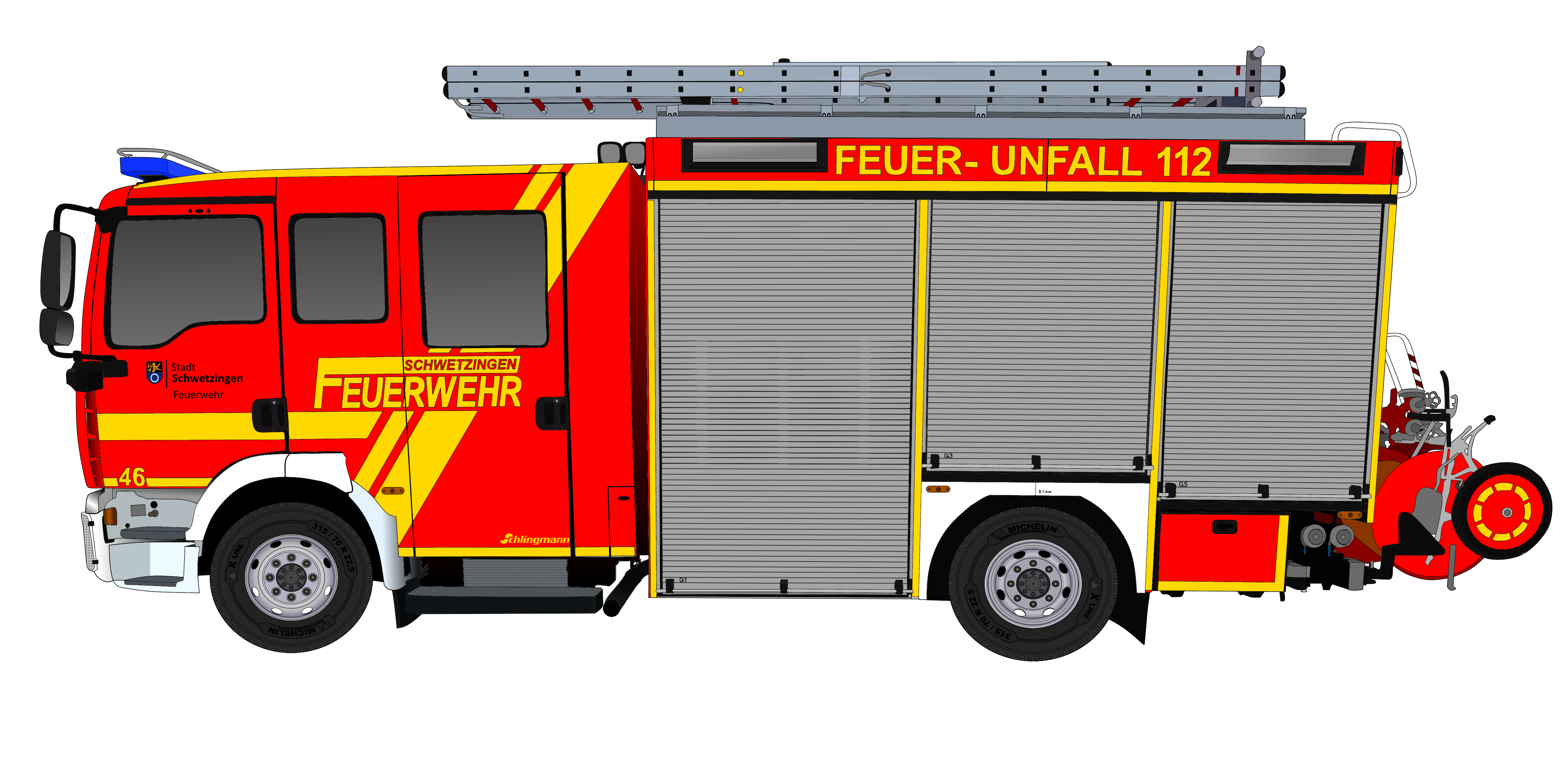 Detail Feuerwehr Zeichnen Nomer 19