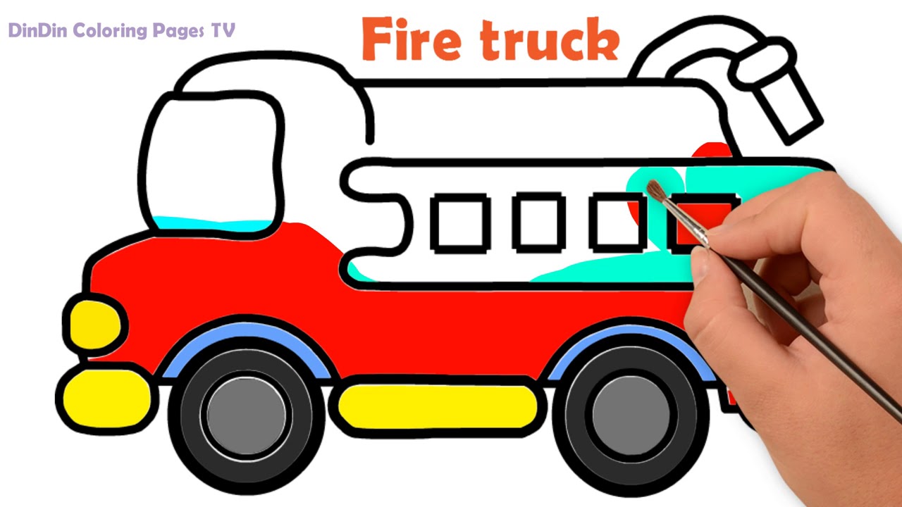 Detail Feuerwehr Zeichnen Nomer 5
