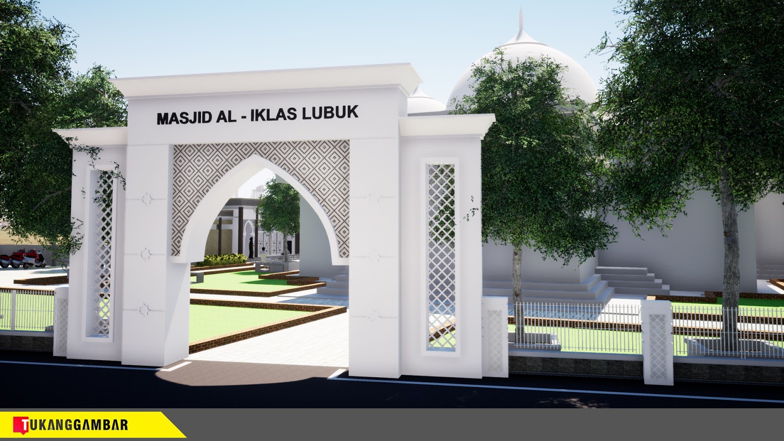 Detail Gambar Gapura Masjid Nomer 25