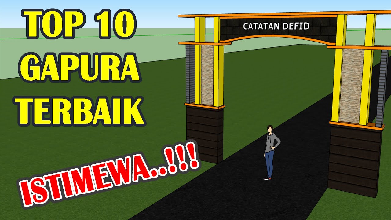 Detail Gambar Gapura Minimalis Nomer 11