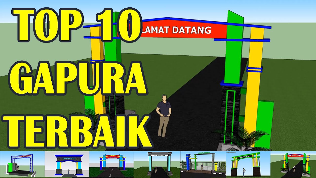 Detail Gambar Gapura Minimalis Nomer 12