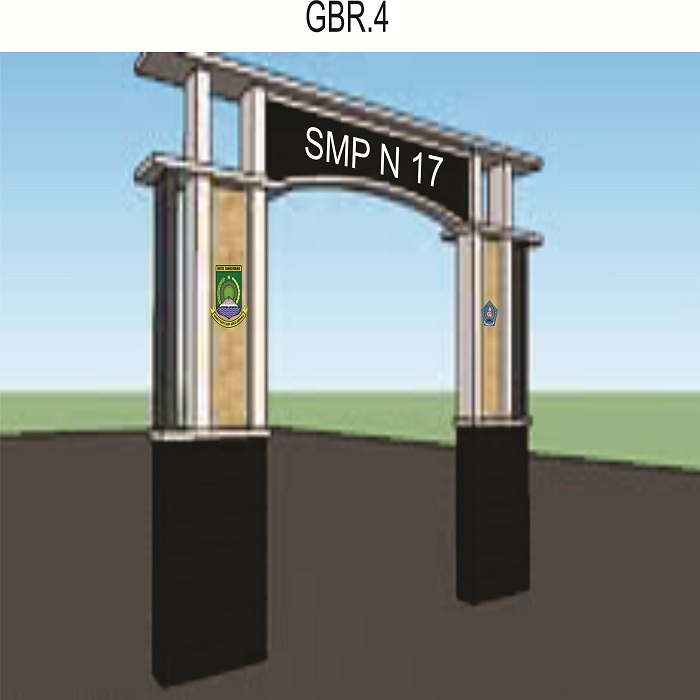 Detail Gambar Gapura Sekolah Minimalis Nomer 20