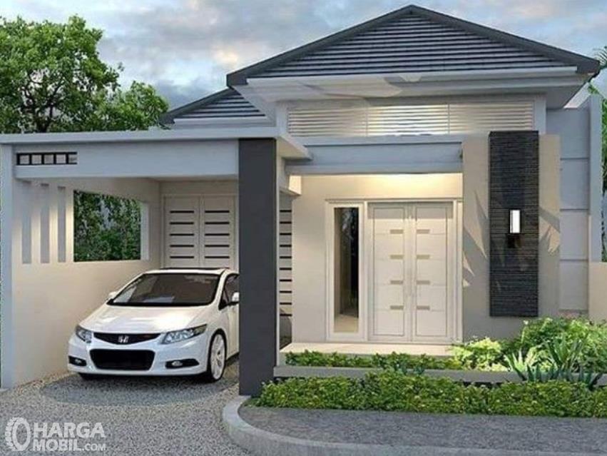 Detail Gambar Garasi Mobil Depan Rumah Nomer 19