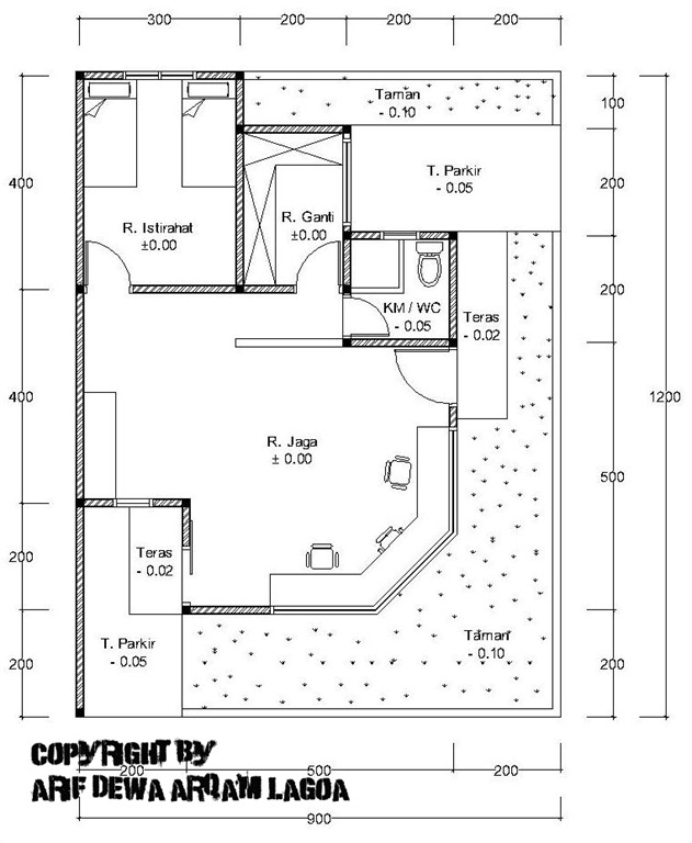 Detail Gambar Gardu Jaga Nomer 10