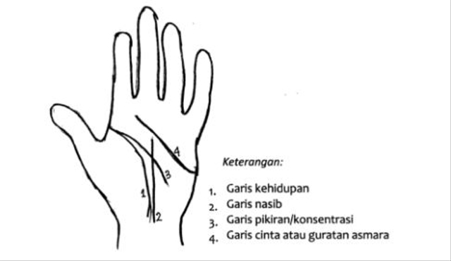 Detail Gambar Garis Tangan Dan Artinya Nomer 50