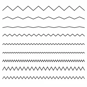 Detail Gambar Garis Zigzag Nomer 2