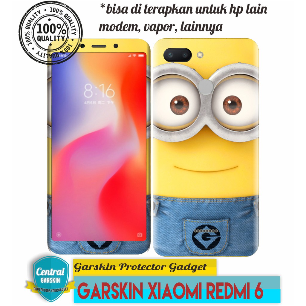 Detail Gambar Garskin Minion Nomer 15