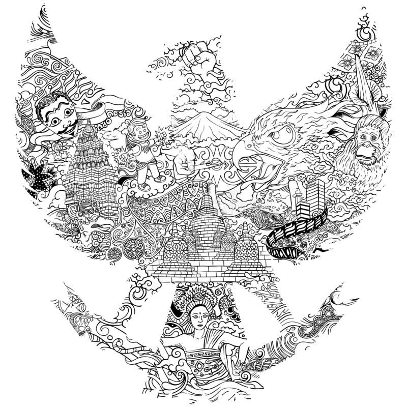 Detail Gambar Garuda Keren Silhout Nomer 17
