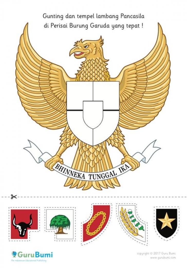 Detail Gambar Garuda Mewarnai Nomer 13