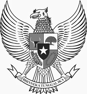 Gambar Garuda Pancasila Hitam Putih - KibrisPDR