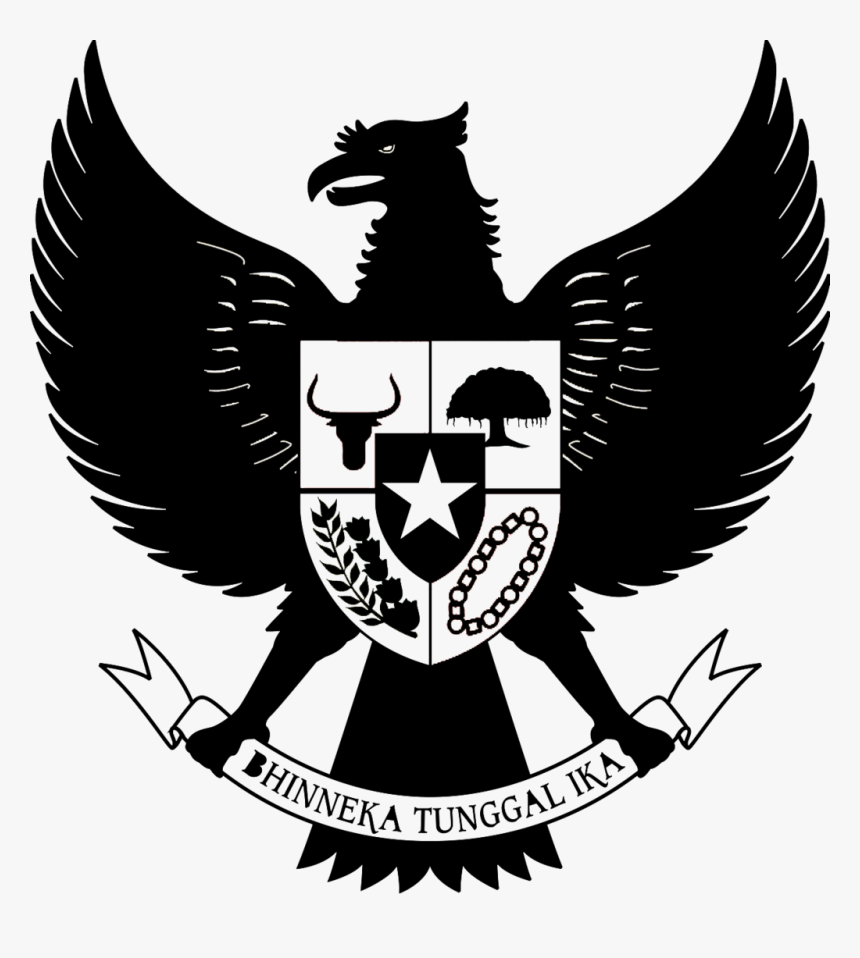 Detail Gambar Garuda Pancasila Hitam Putih Nomer 21