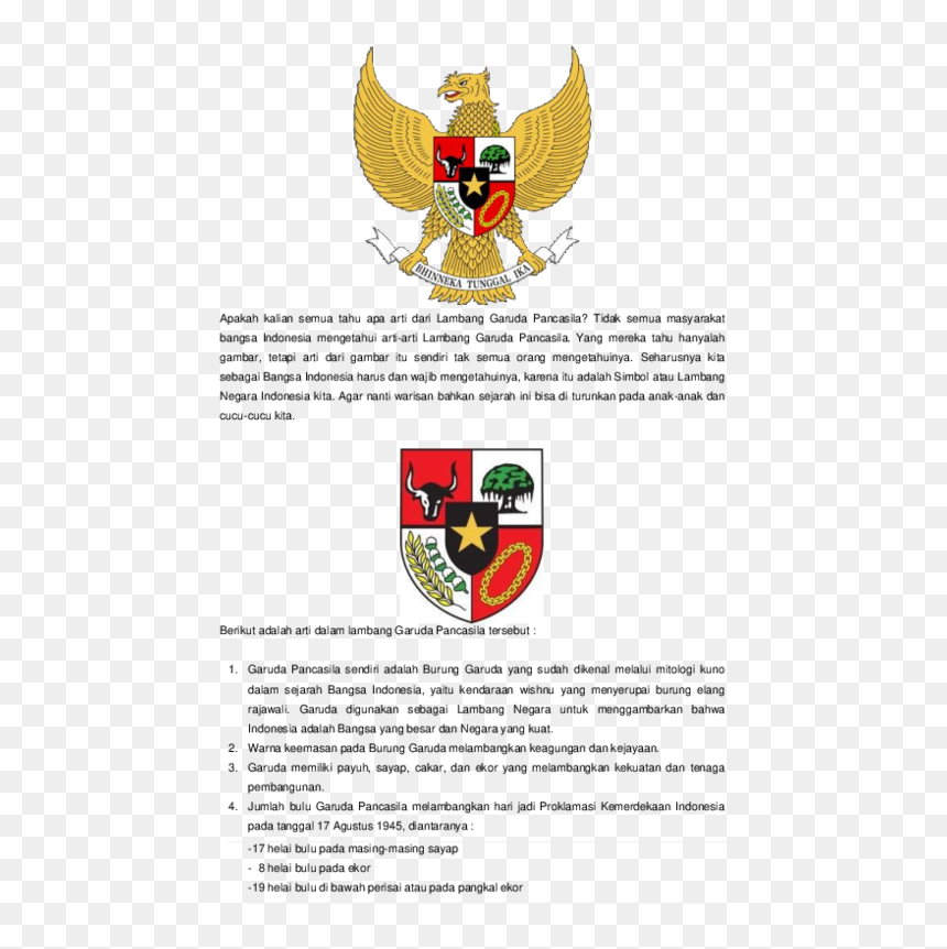 Detail Gambar Garuda Pancasila Png Nomer 35