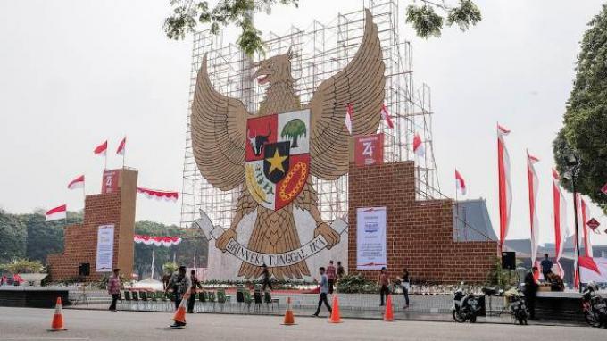 Detail Gambar Garuda Pancasila Yang Ada Bendera Nomer 44