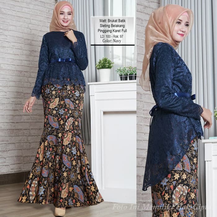 Detail Gambar Gaun Kebaya Modern Terbaru Nomer 10