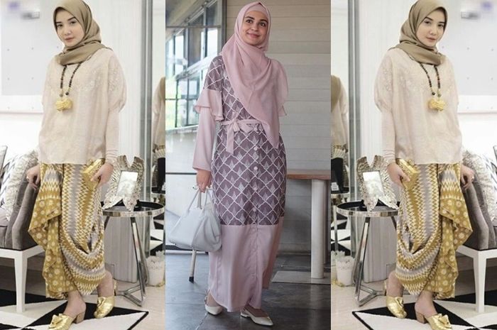 Detail Gambar Gaun Kebaya Modern Terbaru Zaskia Sungkar Nomer 18