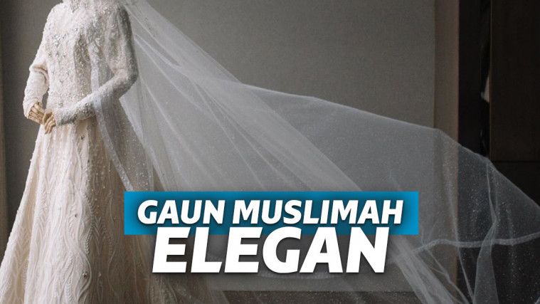 Detail Gambar Gaun Pengantin Muslim Nomer 38