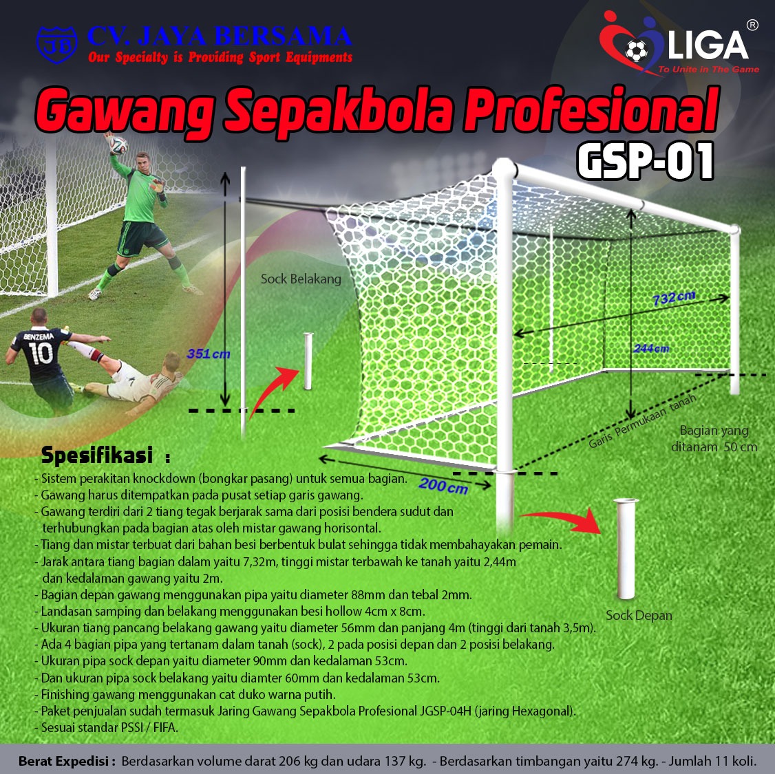 Detail Gambar Gawang Sepak Bola Nomer 22