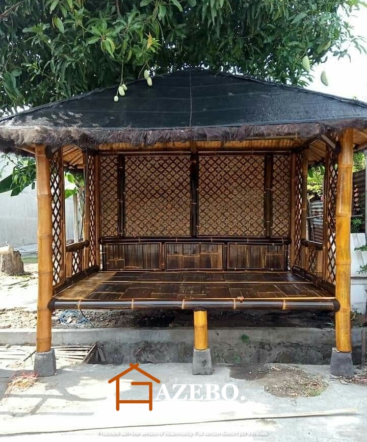 Detail Gambar Gazebo Dari Bambu Nomer 13