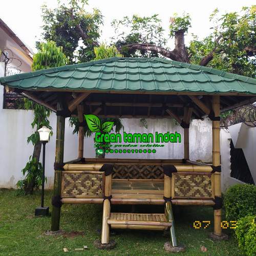 Detail Gambar Gazebo Dari Bambu Nomer 19