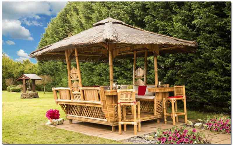 Detail Gambar Gazebo Dari Bambu Nomer 24