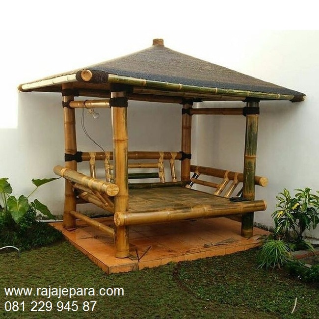 Detail Gambar Gazebo Dari Bambu Nomer 5