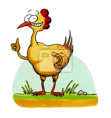 Comic Huhn - KibrisPDR