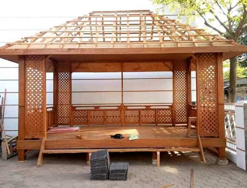 Detail Gambar Gazebo Kayu Nomer 10