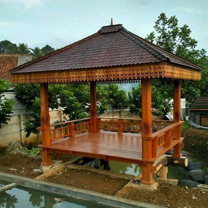 Detail Gambar Gazebo Kayu Nomer 11