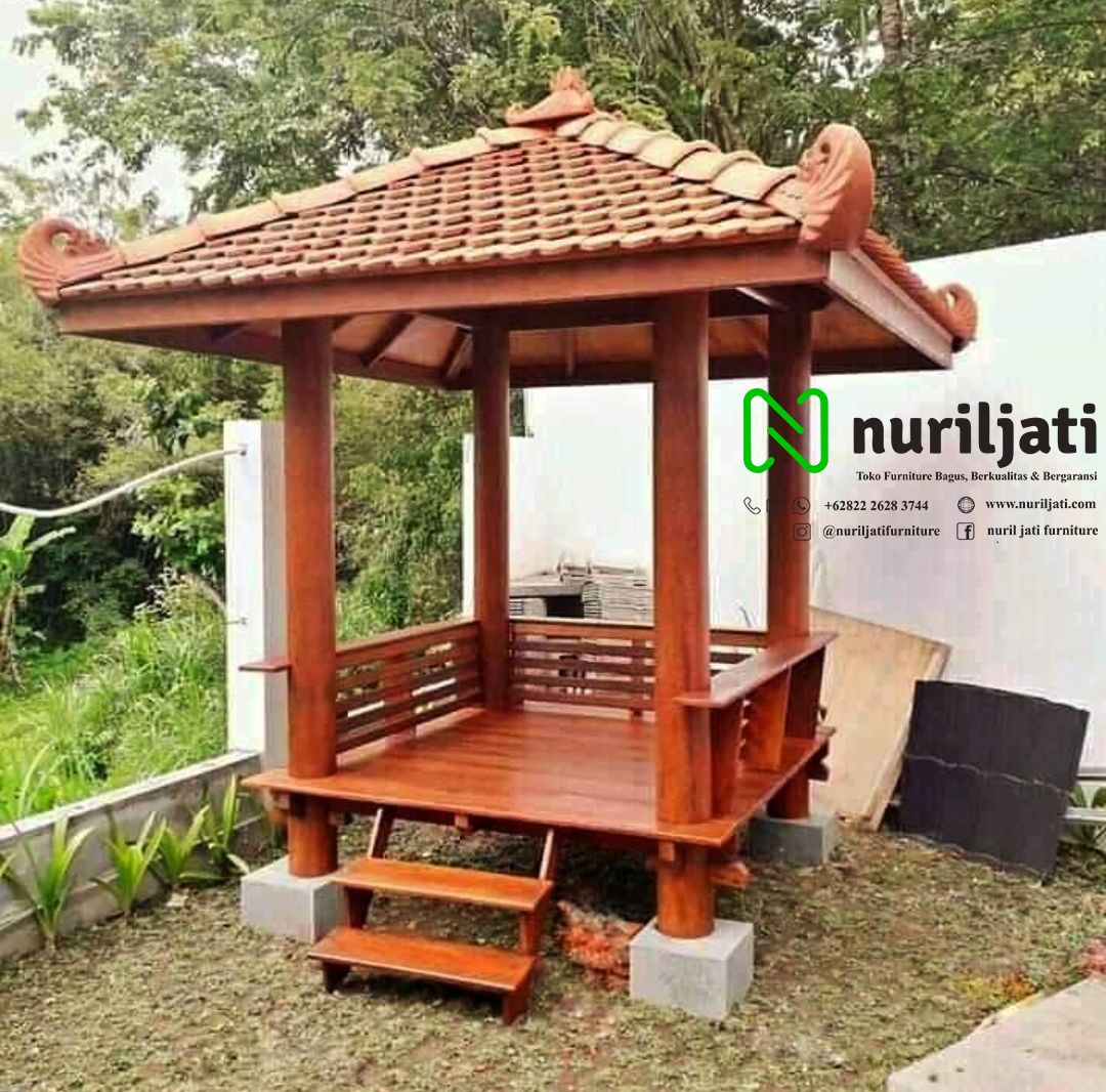 Detail Gambar Gazebo Kayu Nomer 17