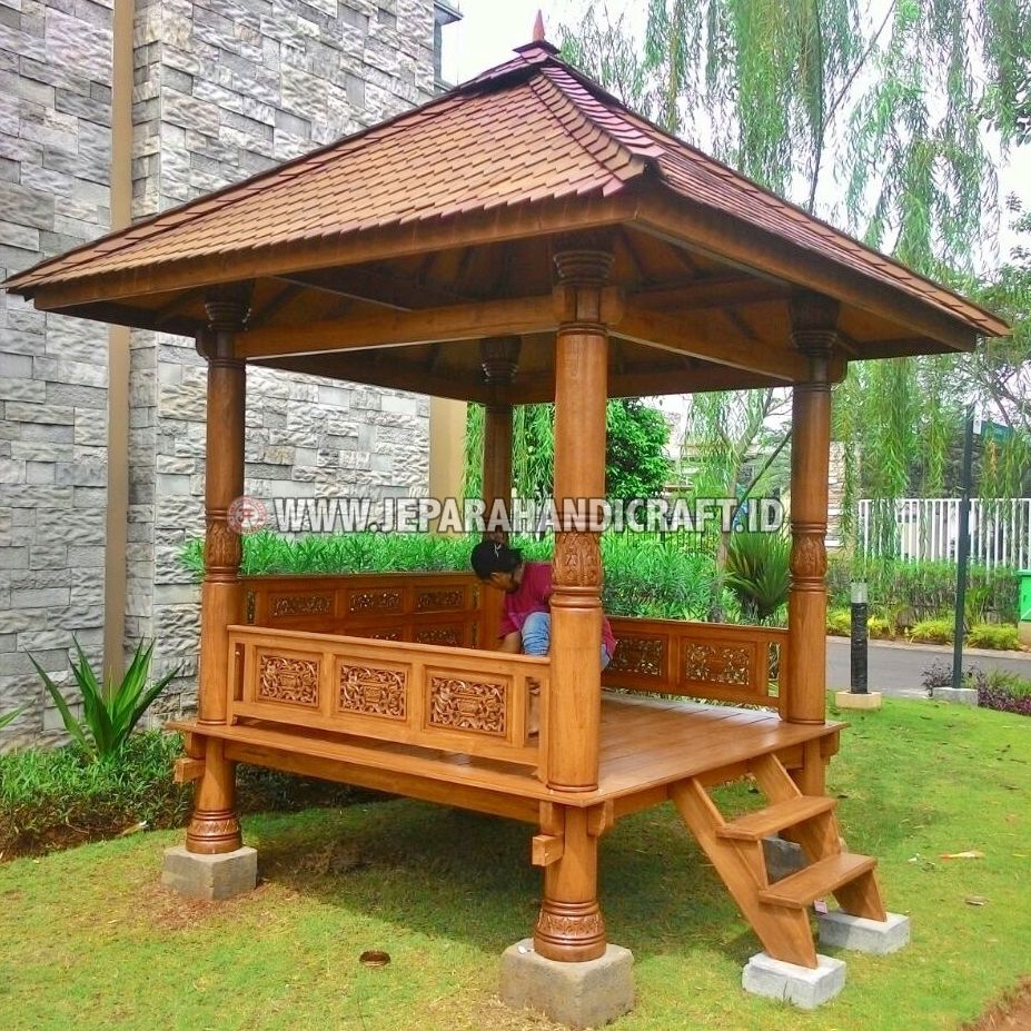 Detail Gambar Gazebo Kayu Nomer 18