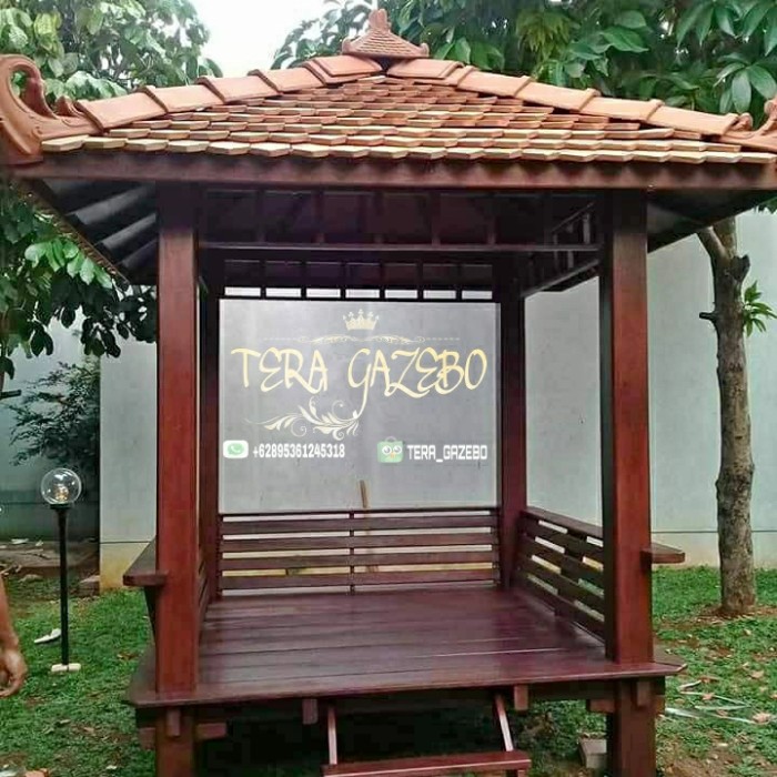 Detail Gambar Gazebo Kayu Nomer 26