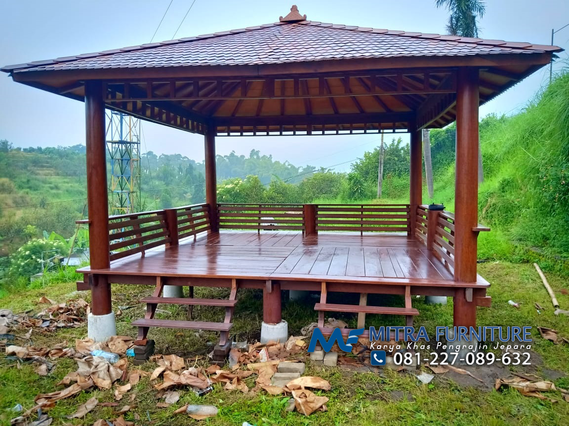 Detail Gambar Gazebo Kayu Nomer 27