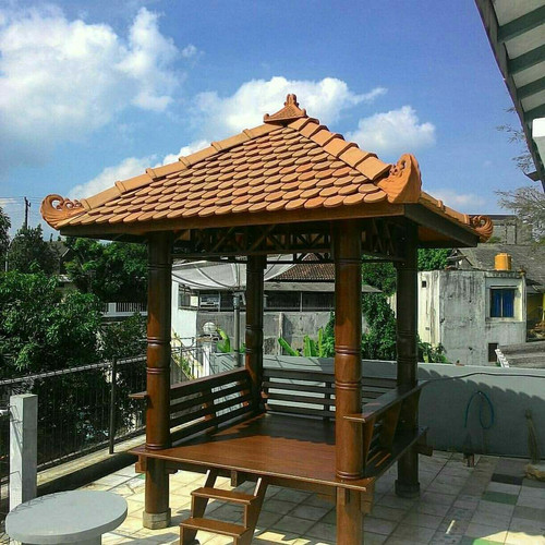 Detail Gambar Gazebo Kayu Nomer 35