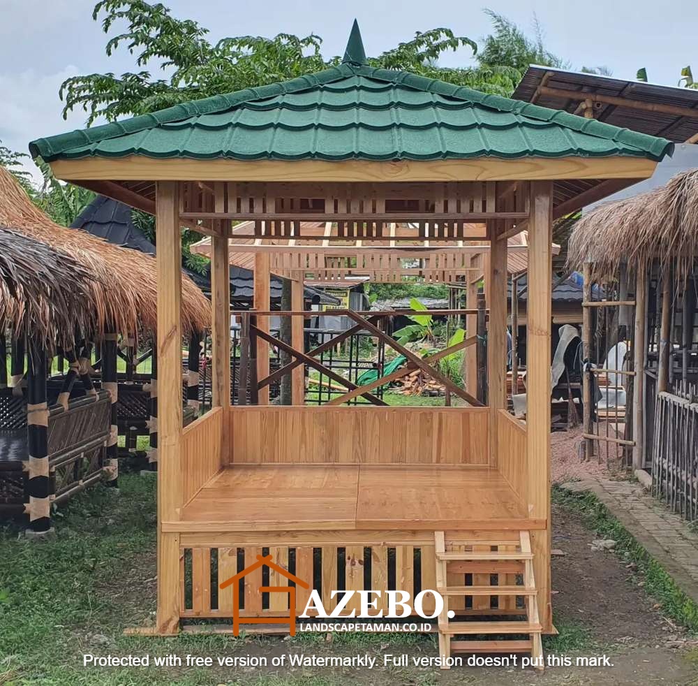 Detail Gambar Gazebo Kayu Nomer 45