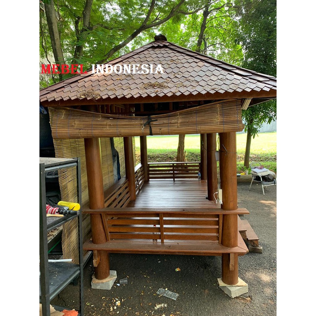 Detail Gambar Gazebo Kayu Nomer 47