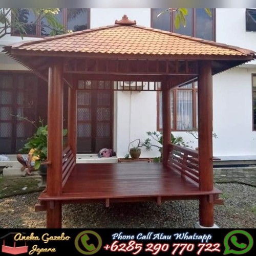 Detail Gambar Gazebo Kayu Nomer 48