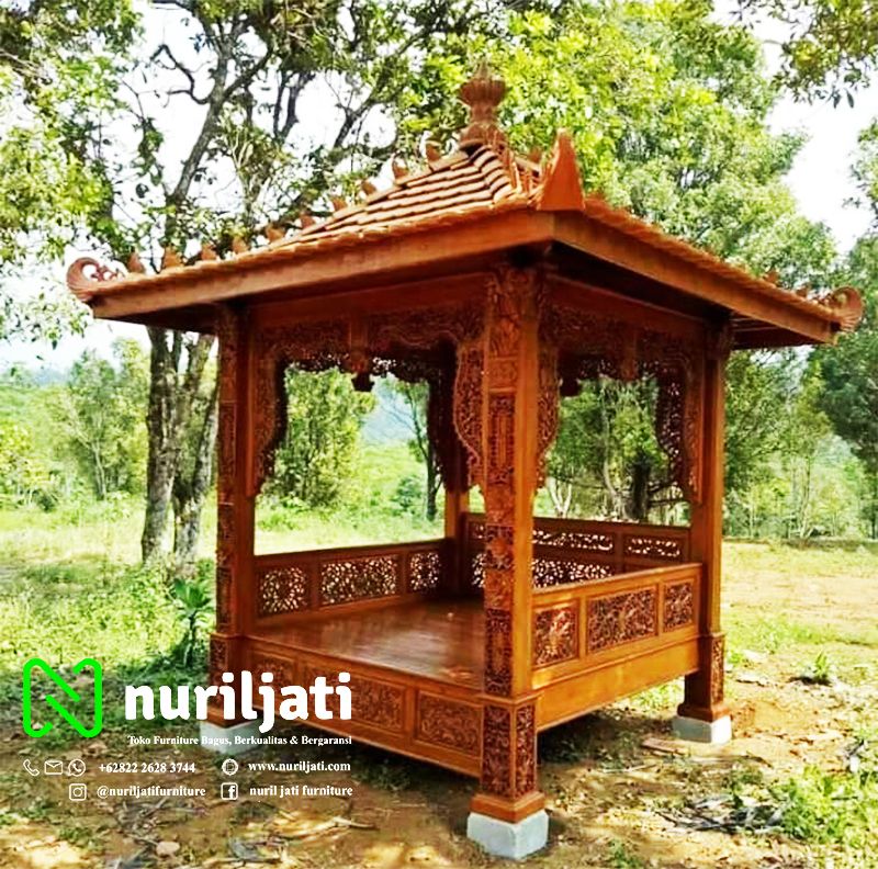 Detail Gambar Gazebo Kayu Nomer 49