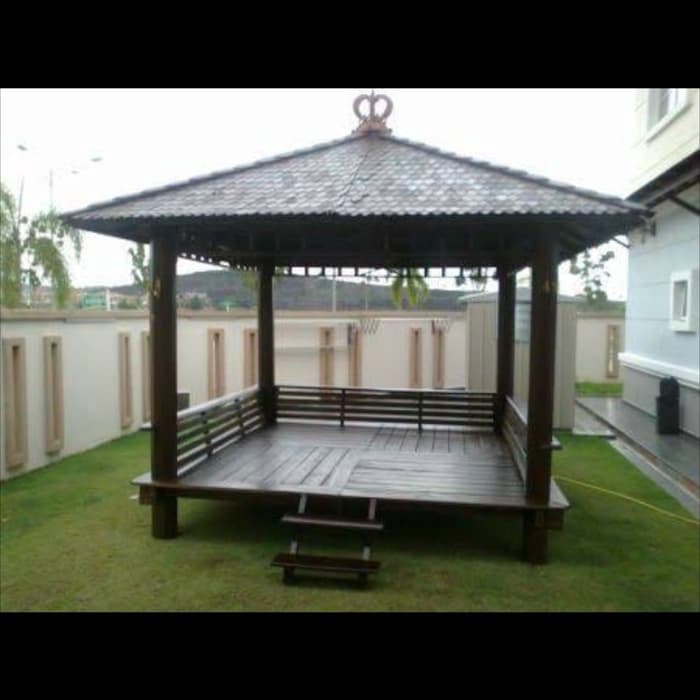 Detail Gambar Gazebo Minimalis Dari Kayu Nomer 13