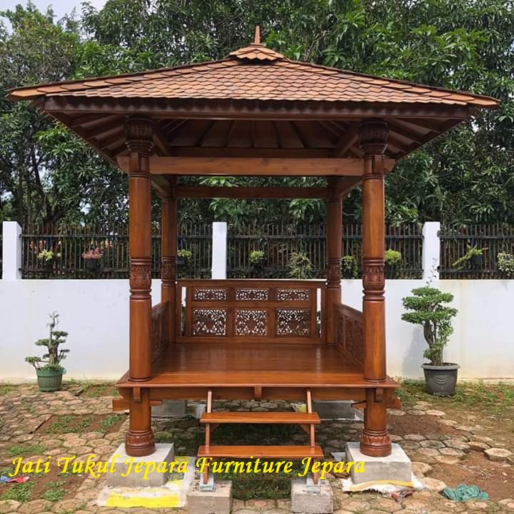 Detail Gambar Gazebo Minimalis Dari Kayu Nomer 33