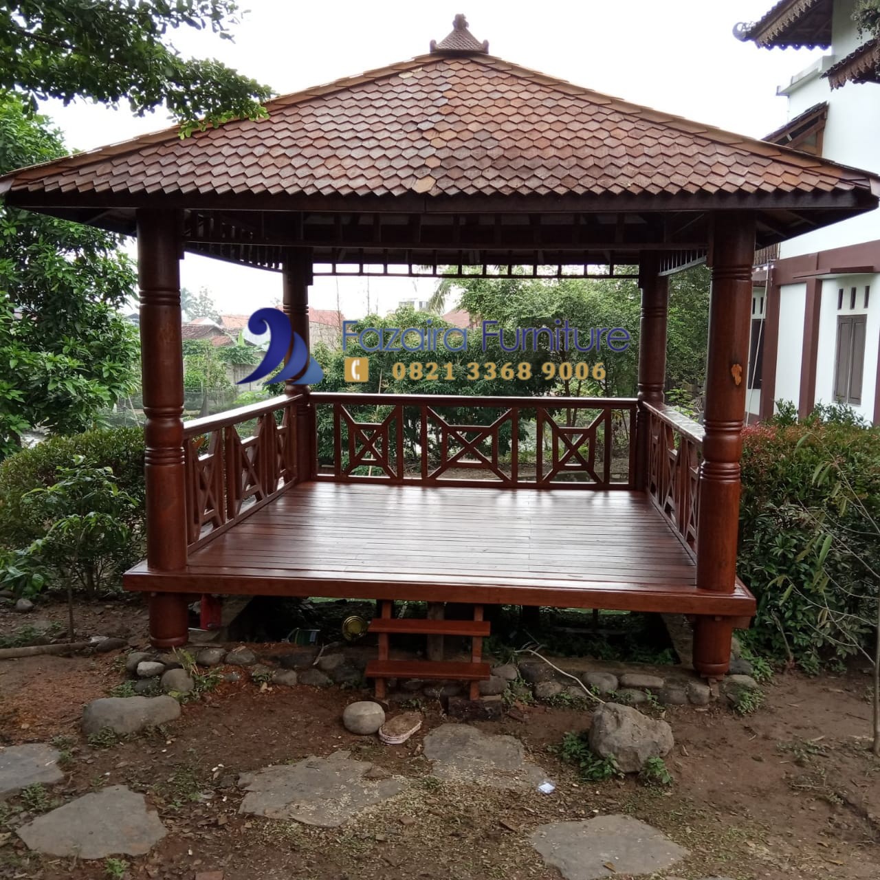 Detail Gambar Gazebo Minimalis Dari Kayu Nomer 38