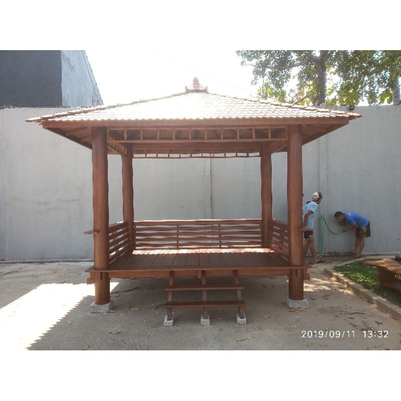 Detail Gambar Gazebo Minimalis Dari Kayu Nomer 39