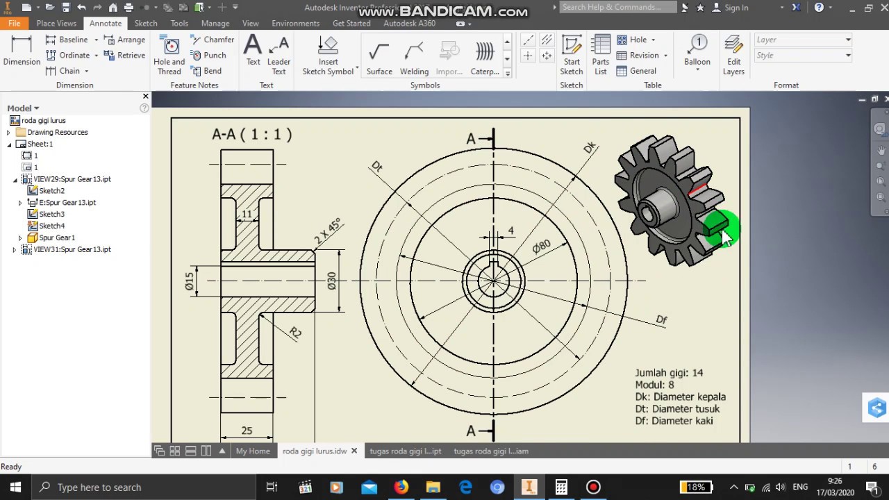 Detail Gambar Gear Lurus Nomer 32