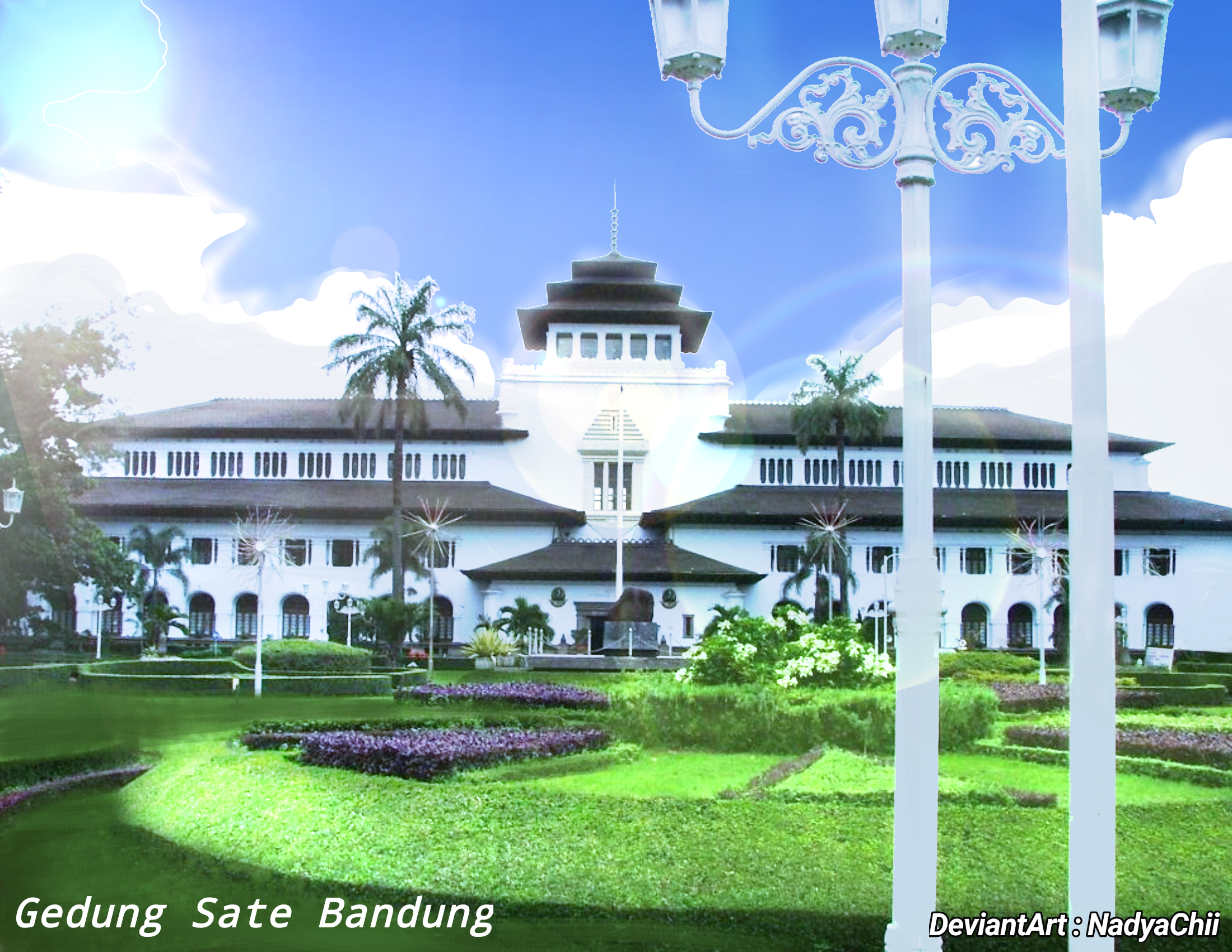 Detail Gambar Gedung Sate Bandung Nomer 17