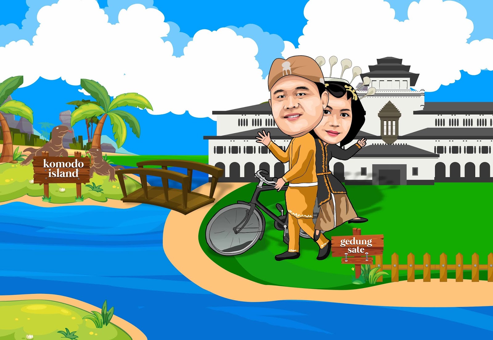 Detail Gambar Gedung Sate Karikatur Nomer 31