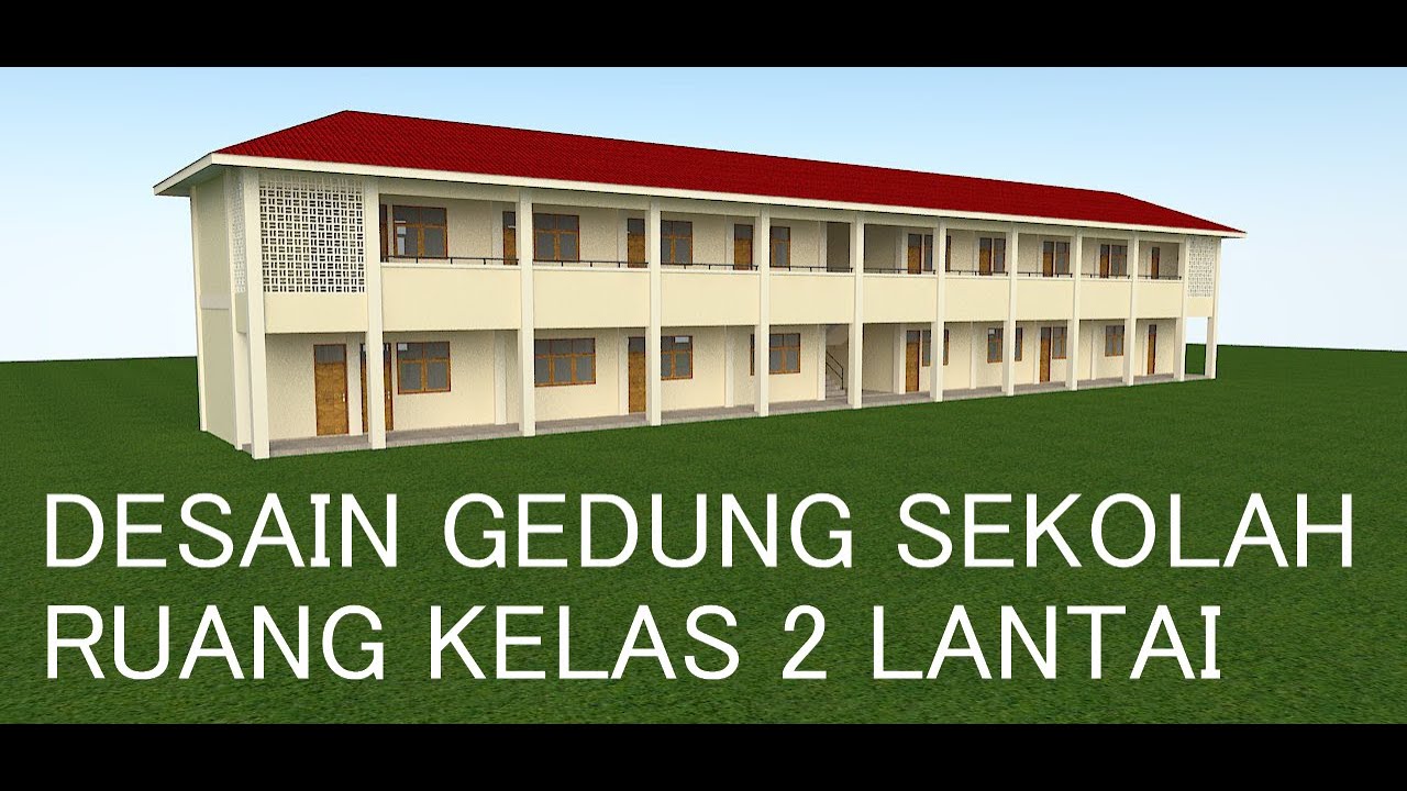 Gambar Gedung Sekolah 2 Lantai - KibrisPDR