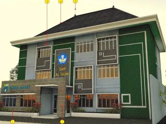 Download Gambar Gedung Sekolah 2 Lantai Nomer 6