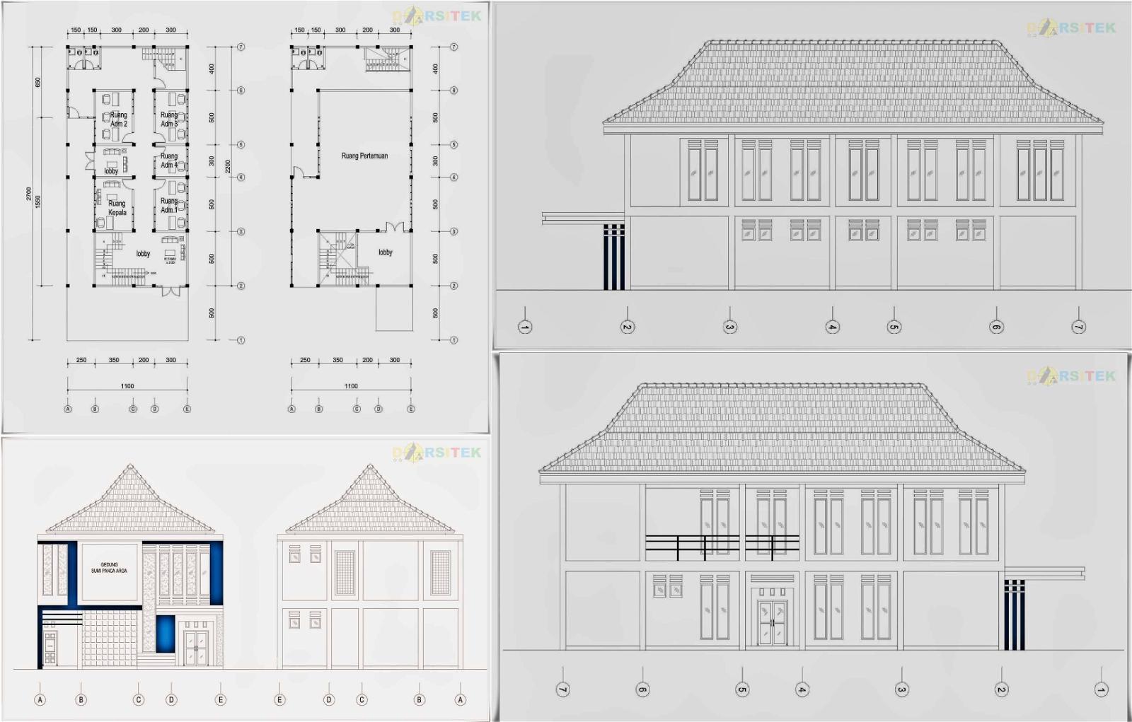 Detail Gambar Gedung Tingkat 2 Nomer 12