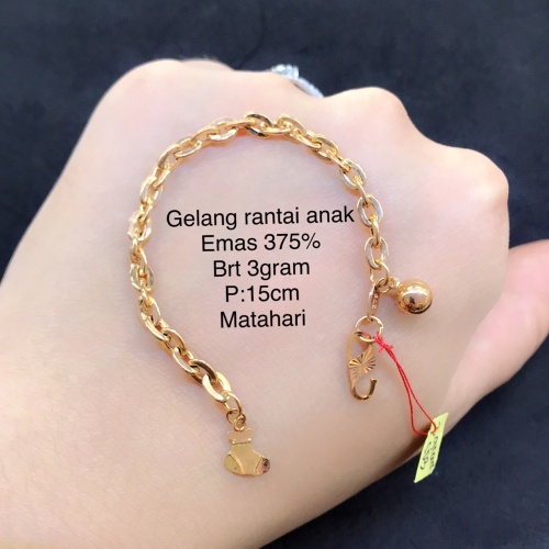 Detail Gambar Gelang Emas Rantai Nomer 24